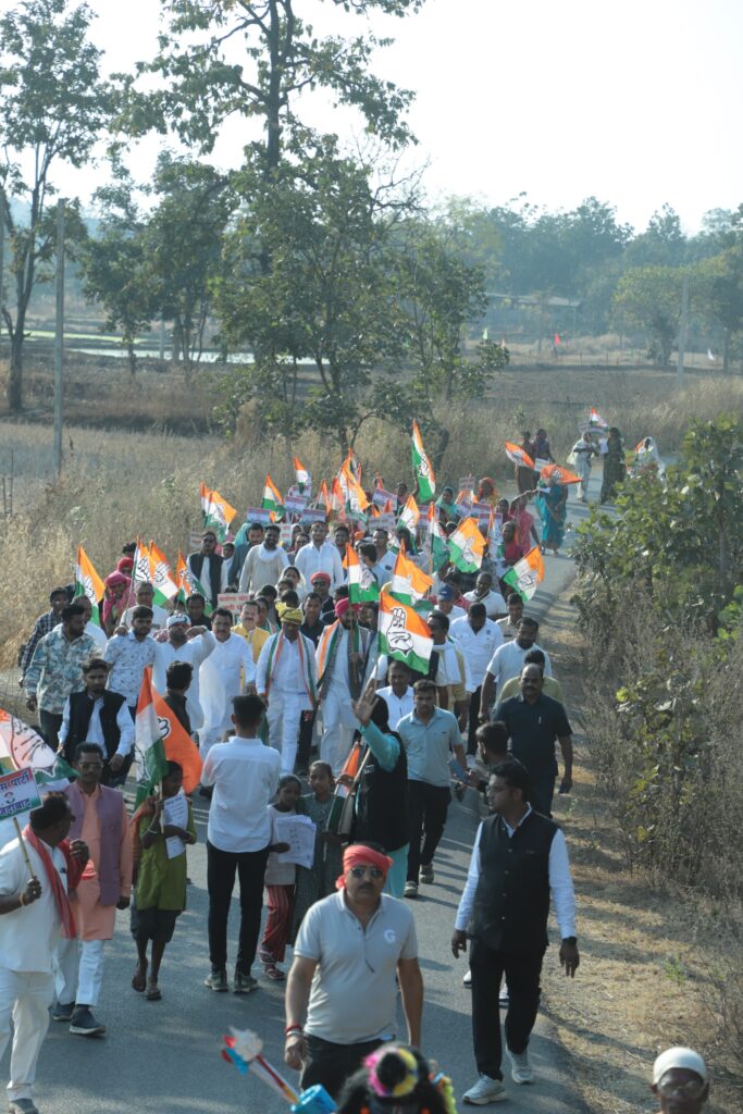 मनरेगा को लेकर सरकार के खिलाफ उबाल, पंचायत जनसंपर्क पदयात्रा में फूटा जनाक्रोशग्राम झाखरमुड़ा में पदयात्रा का समापन, कांग्रेस ने भाजपा सरकार को घेरा