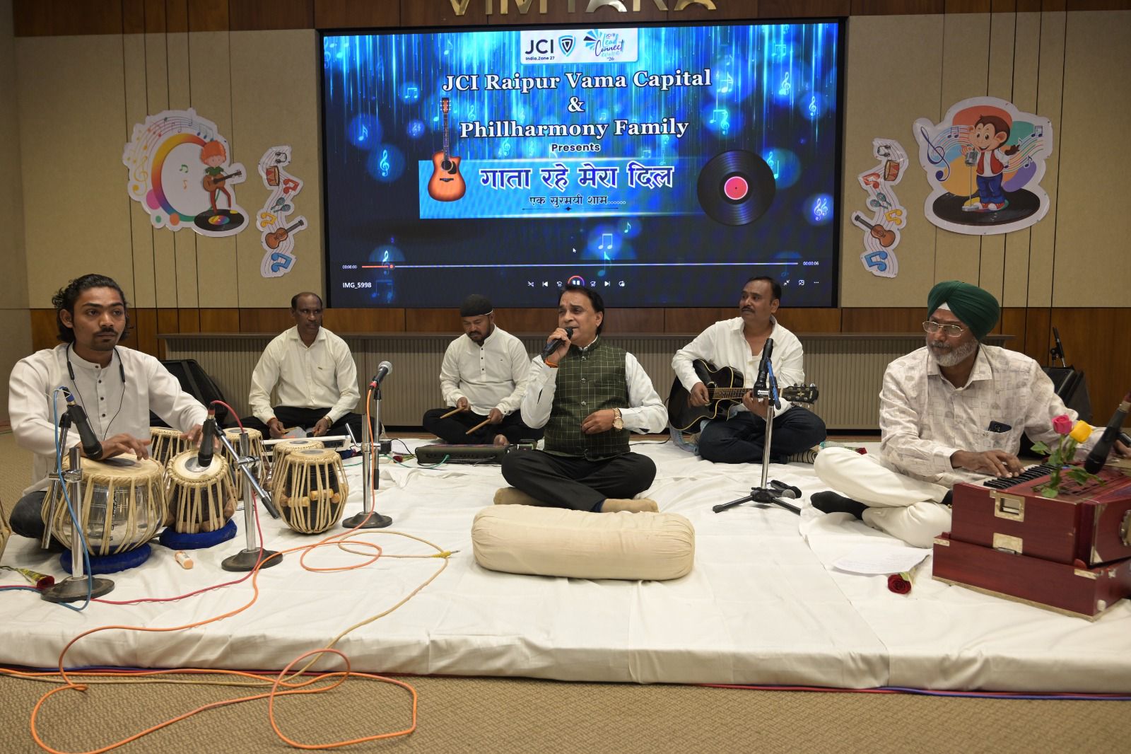 “गाता रहे मेरा दिल” : जेसीआई रायपुर वामा कैपिटल एवं फिलहार्मोनिक फैमिली ने सजाई संगीत प्रेमियों के लिए सुरमयी शाम