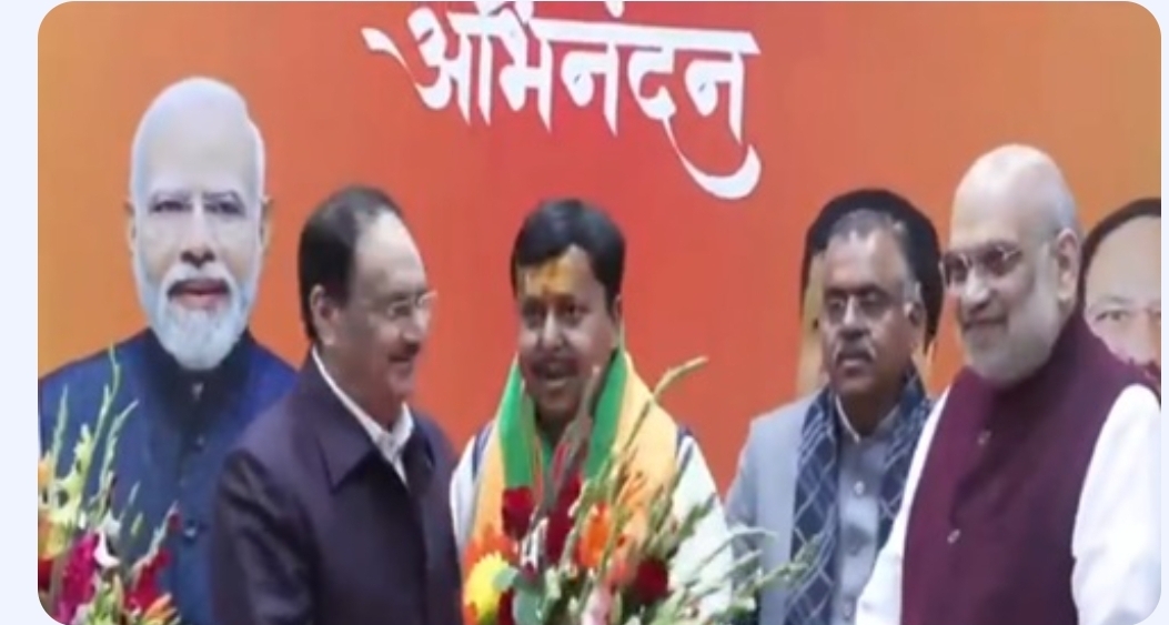 चौपाल न्यूज इन | राष्ट्रीय राजनीतिनितिन नबीन निर्विरोध बने भाजपा के नए राष्ट्रीय अध्यक्ष