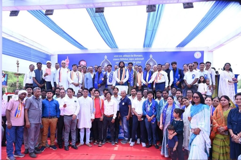 🔷 नवा रायपुर में अंबेडकर जयंती पर उमड़ा जनसैलाब, मंत्री गुरु खुशवंत साहेब ने किया भव्य माल्यार्पण