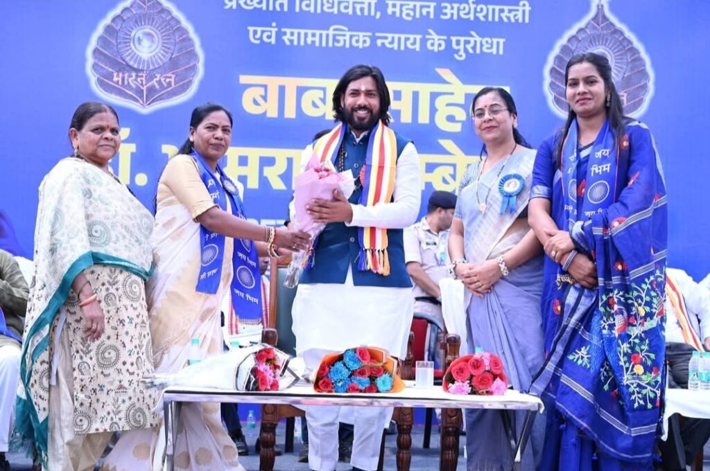 🔷 नवा रायपुर में अंबेडकर जयंती पर उमड़ा जनसैलाब, मंत्री गुरु खुशवंत साहेब ने किया भव्य माल्यार्पण