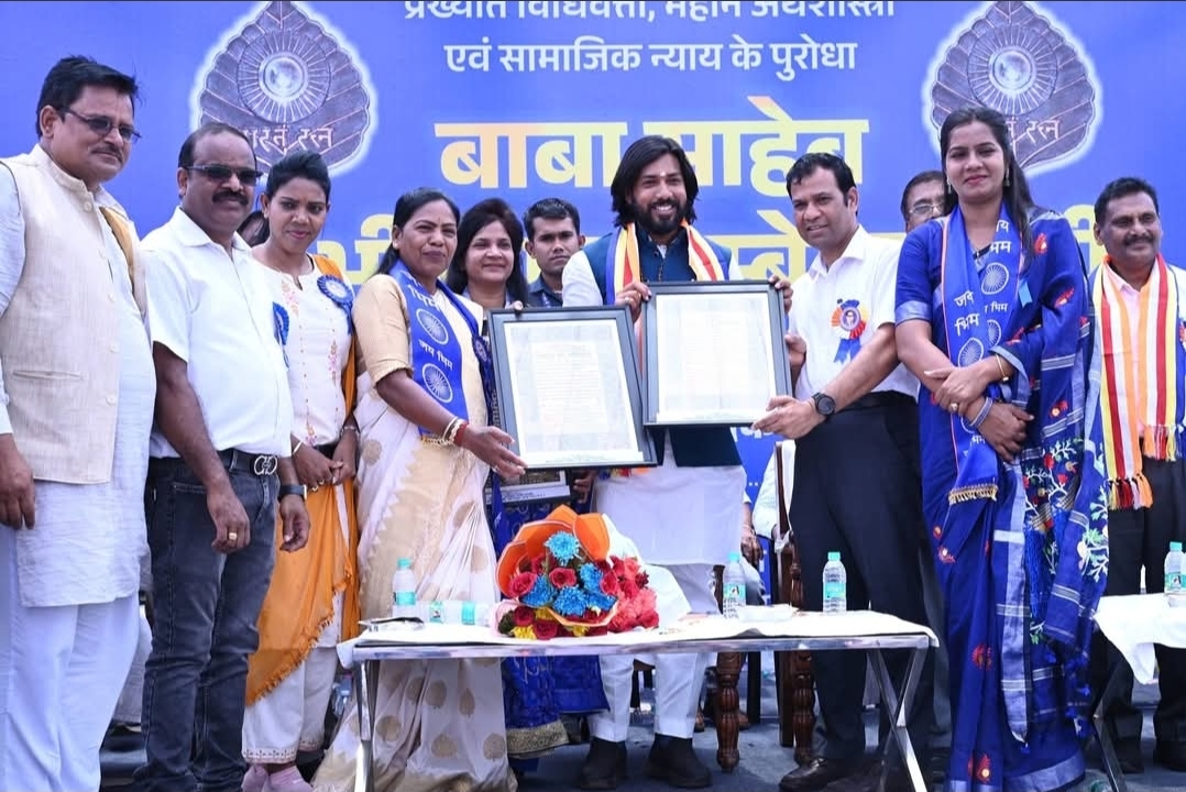 🔷 नवा रायपुर में अंबेडकर जयंती पर उमड़ा जनसैलाब, मंत्री गुरु खुशवंत साहेब ने किया भव्य माल्यार्पण