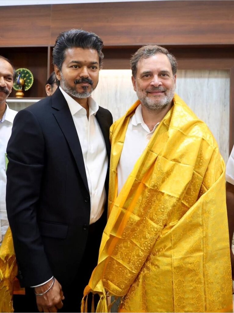 तमिलनाडु में टीवीके गठबंधन सरकार बनने पर जन सेवक पंकज शर्मा ने दी बधाई