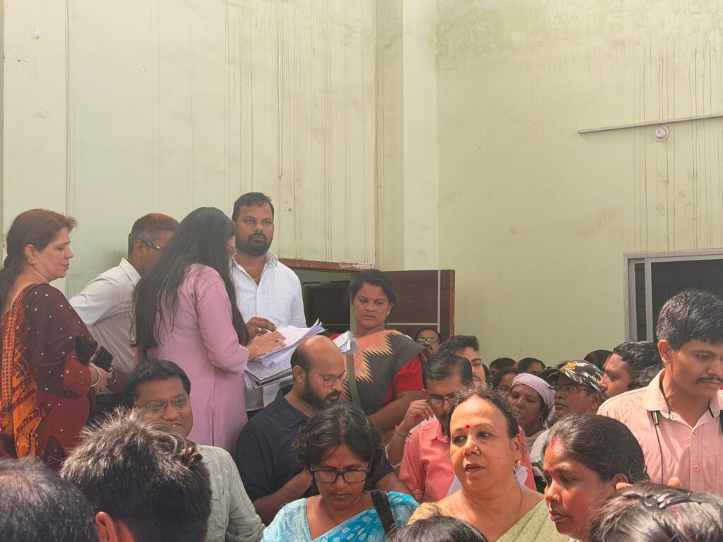 सुशासन शिविरों के विरोध में कांग्रेस का प्रदर्शन, बढ़ते अपराध और नशाखोरी पर जताई चिंता