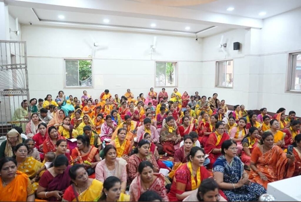 राम मंदिर में गूंजा सुंदरकांड पाठ, राज्यसभा सांसद लक्ष्मी वर्मा एवं बाल संरक्षण आयोग अध्यक्ष डॉ. वर्णिका शर्मा सहित बड़ी संख्या में रामभक्त हुए शामिल